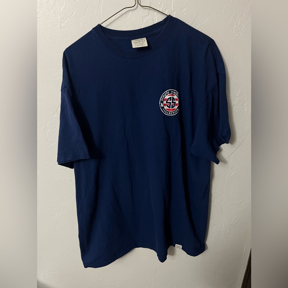 Navy Blue Simply Southern Shirt
